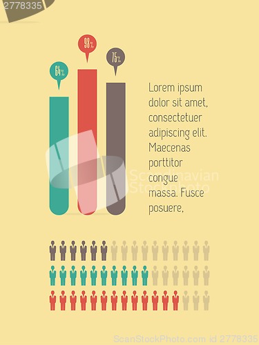 Image of Food Infographic Elements.