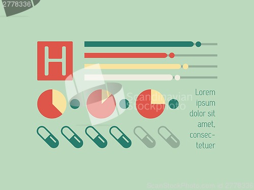 Image of Medical Infographic Elements.