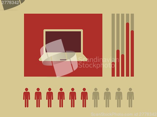 Image of Technology Infographic Elements.