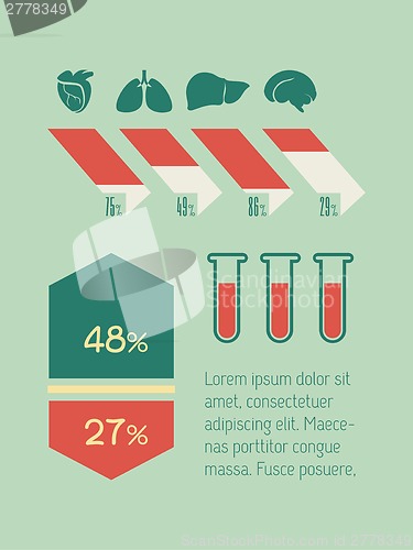 Image of Medical Infographic Elements.