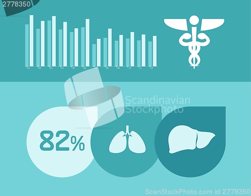 Image of Medical Infographic Elements.