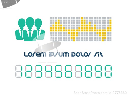 Image of Technology Infographic Elements.