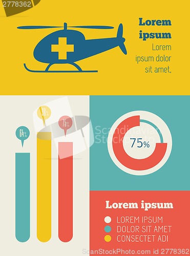 Image of Medical Infographic Elements.