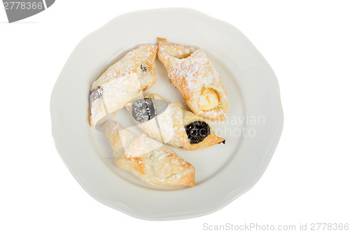 Image of homemade pastry isolated