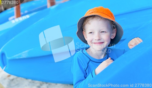 Image of boy at vacation