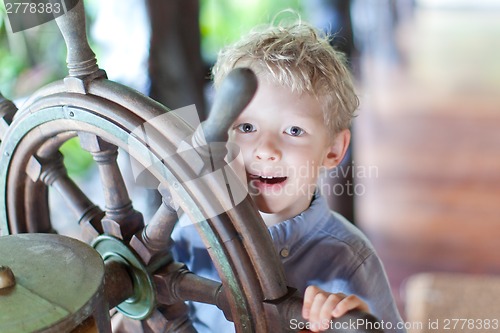 Image of boy at vacation