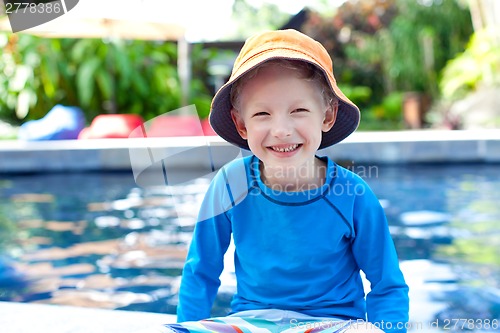 Image of boy at vacation