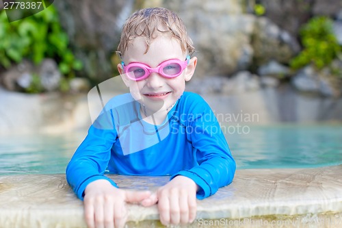 Image of boy at vacation