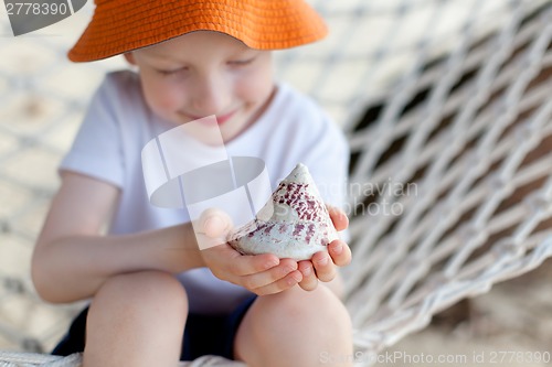 Image of boy at vacation