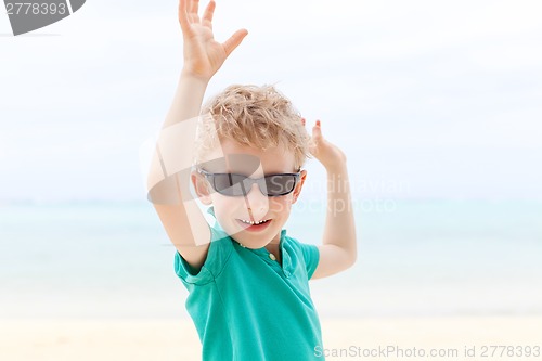 Image of boy at vacation