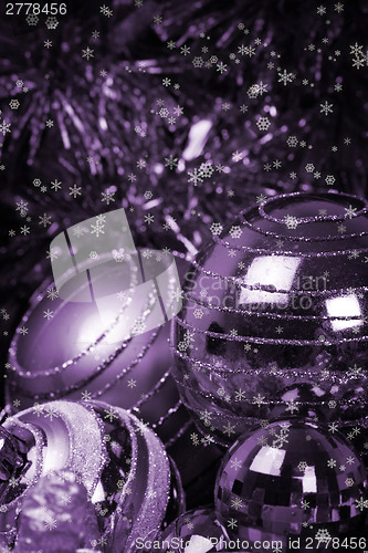 Image of Christmas decorations