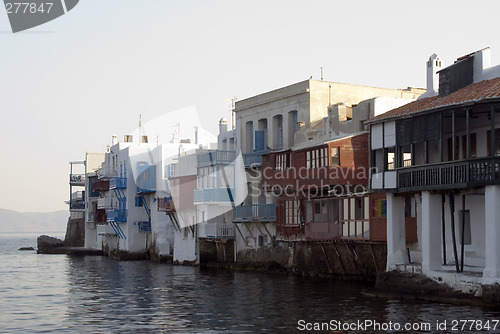 Image of little venice mykonos