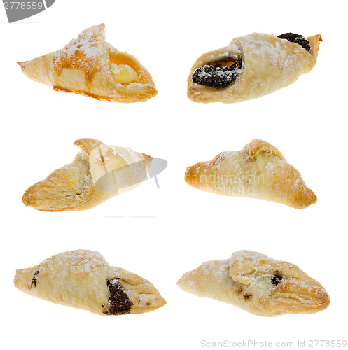 Image of homemade pastry isolated