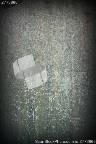 Image of blue wood with scratched layer