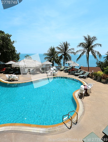 Image of Pool by the sea