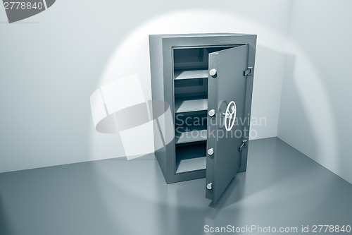 Image of safe open