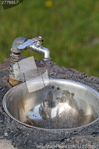 Image of Outdoor hand wash