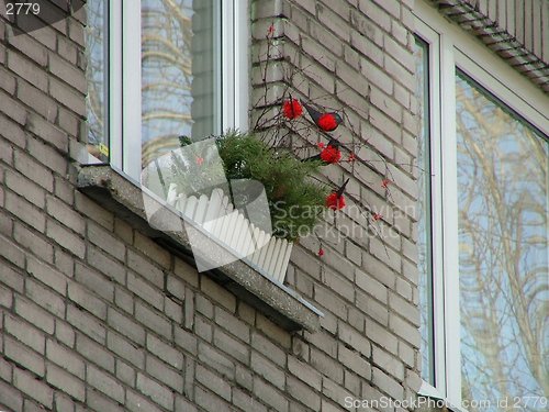 Image of apartment house window