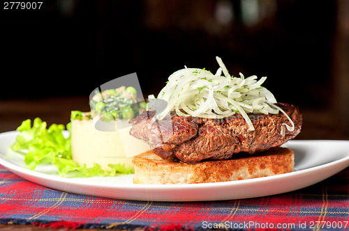 Image of Gourmet steak meat