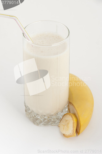 Image of Banana juice with bananas