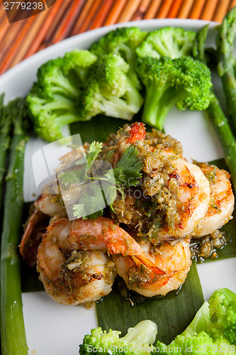 Image of Shrimp Scampi with Vegetables