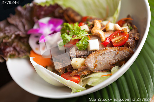Image of Thai Salad with Crispy Duck