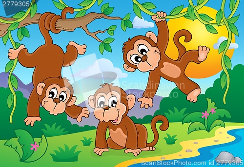 Image of Monkey theme image 1