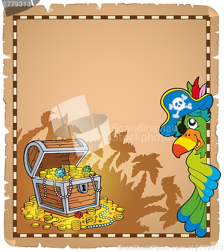 Image of Pirate theme parchment 9