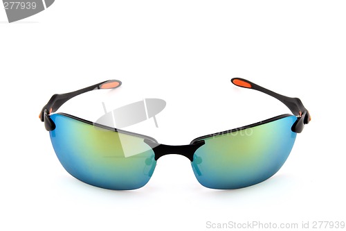 Image of Sporty sunglasses on white background