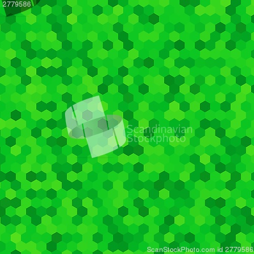 Image of green abstract background