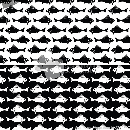 Image of fish silhouettes