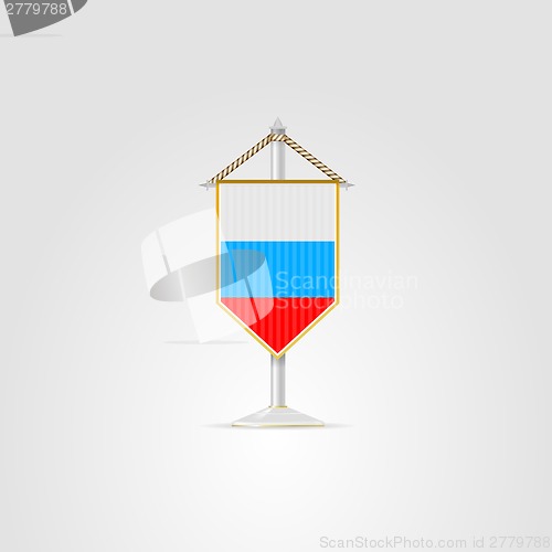Image of Illustration of national symbols of Eurasian countries. Russia.