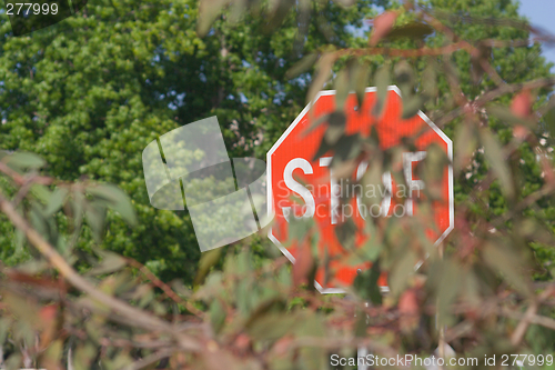 Image of Stop sign