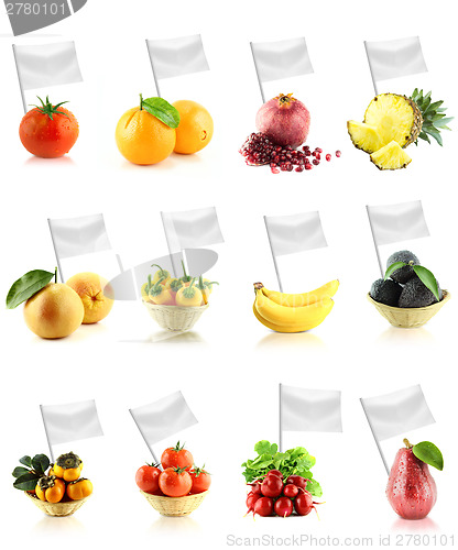 Image of Healthy and organic food concept