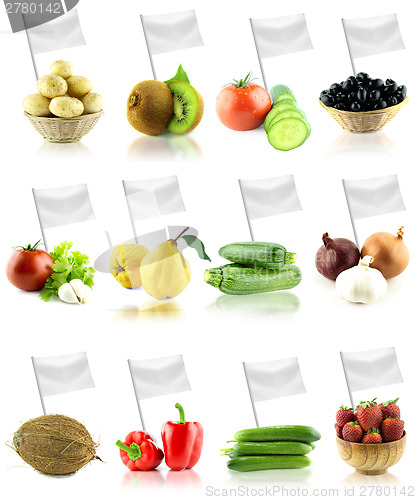 Image of Healthy and organic food concept