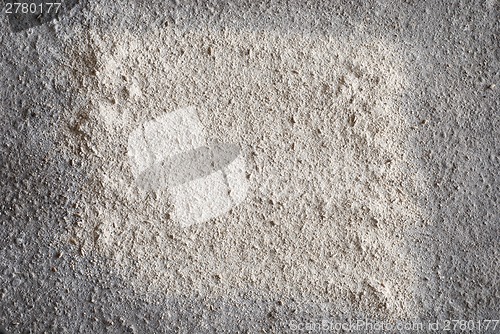 Image of backdrop made from flour