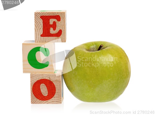 Image of Cubes with apple