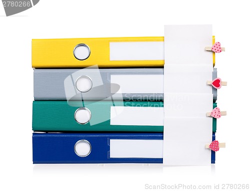 Image of Colorful folders