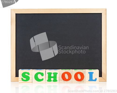 Image of Small blackboard