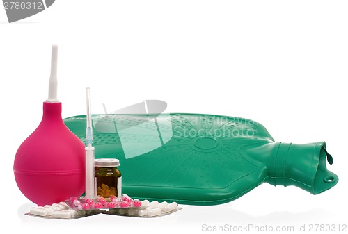 Image of Medical pink enema