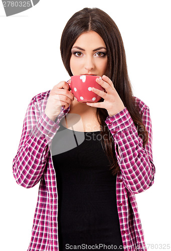 Image of Girl with cup