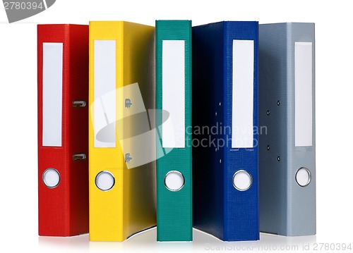 Image of Colorful folders