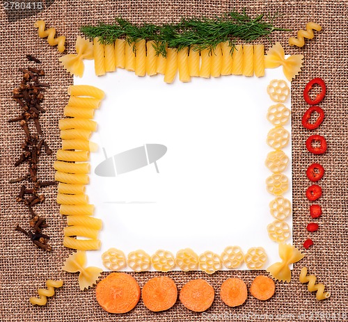 Image of Pasta frame