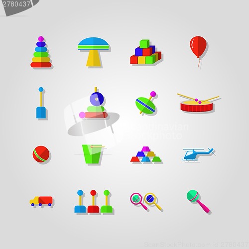 Image of Icons for children toys
