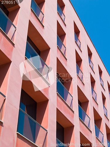 Image of Pink building