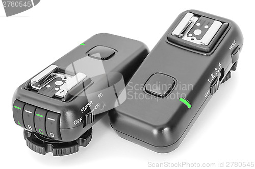 Image of Remote wireless control radio trigger set for studio flash light