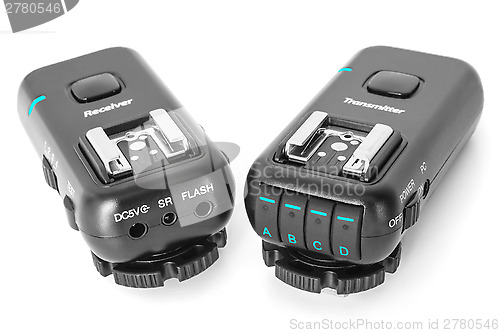 Image of Studio flash lights remote multichannel radio control