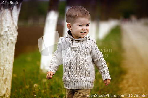 Image of Trendy 2 years old baby boy posing