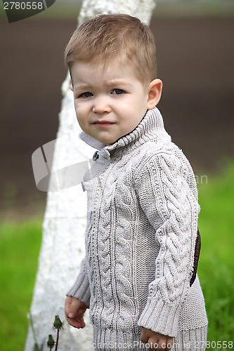 Image of Trendy 2 years old baby boy posing