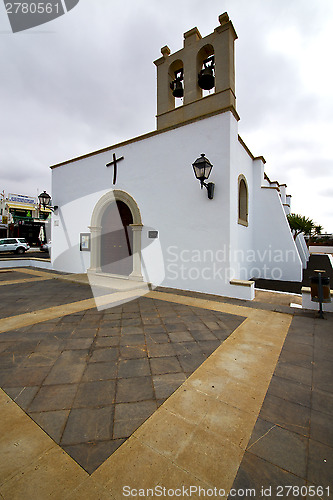 Image of bell  teguise    church   arrecife